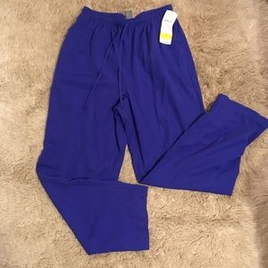 NWT Koret Royal Blue Track Pants Sz M